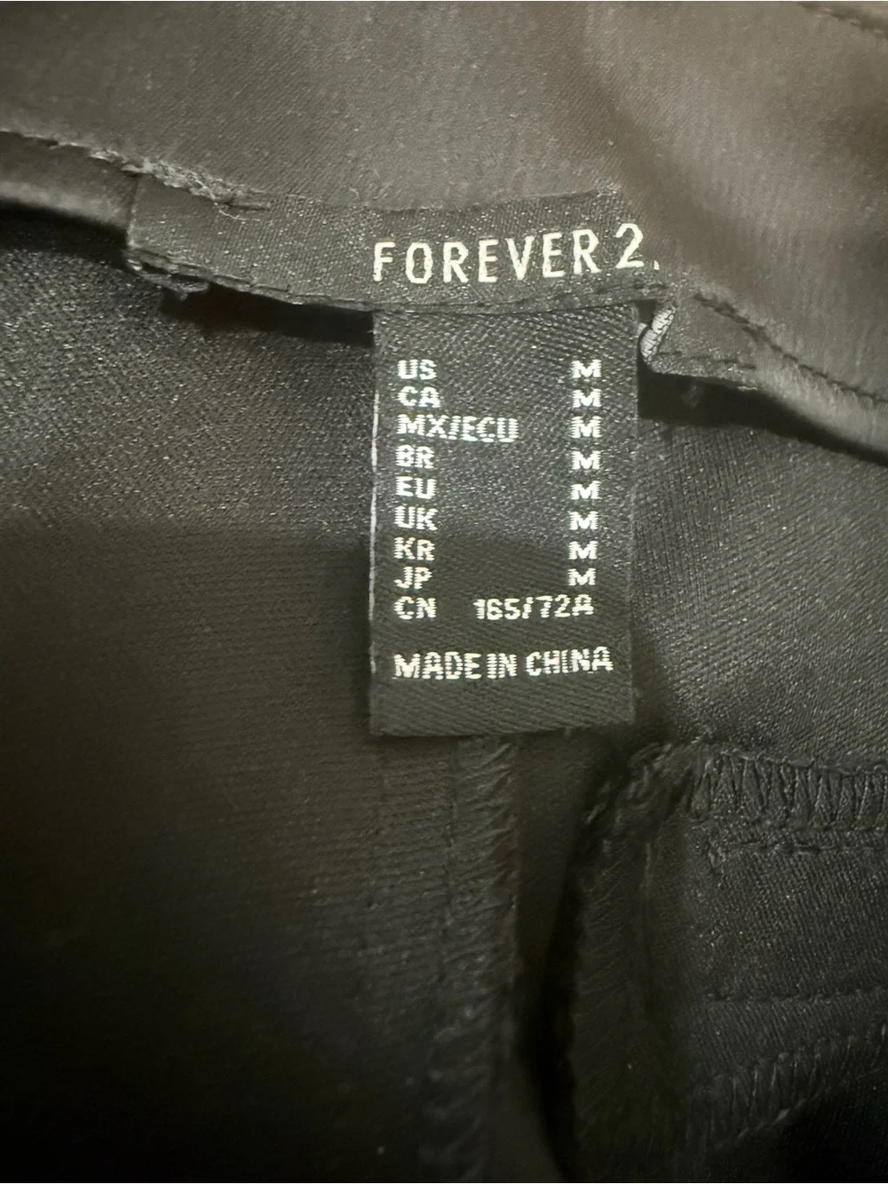 Forever 21 Black High-Waist Shorts
